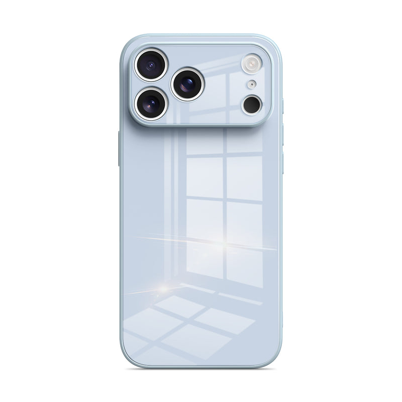 Blue Gray - iPhone Glass Case