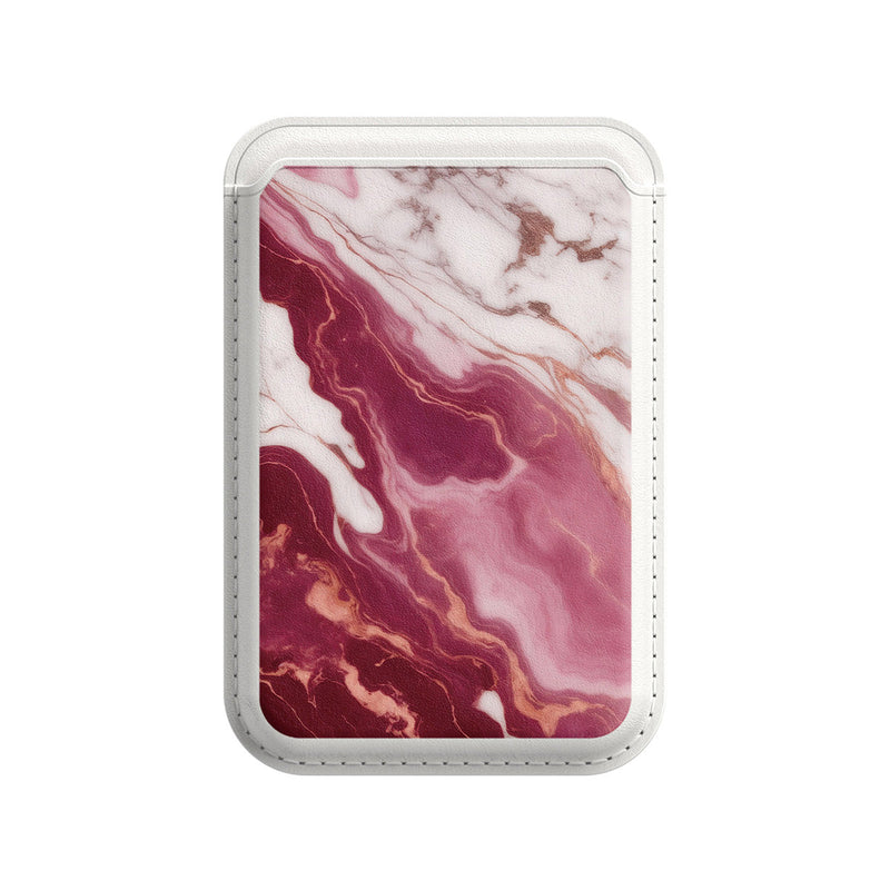 South Red Agate - iPhone Leather Wallet