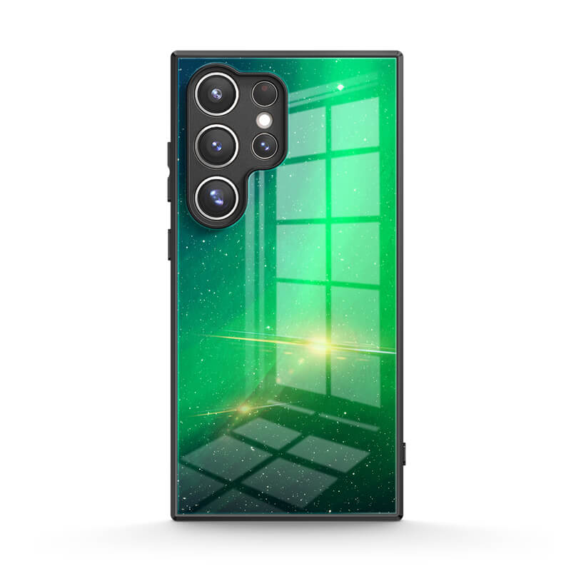 Polar Gradient - Samsung Glass Case