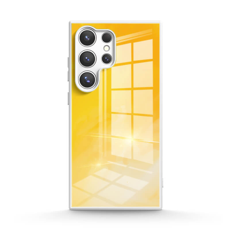 Bright Yellow - Samsung Glass Case