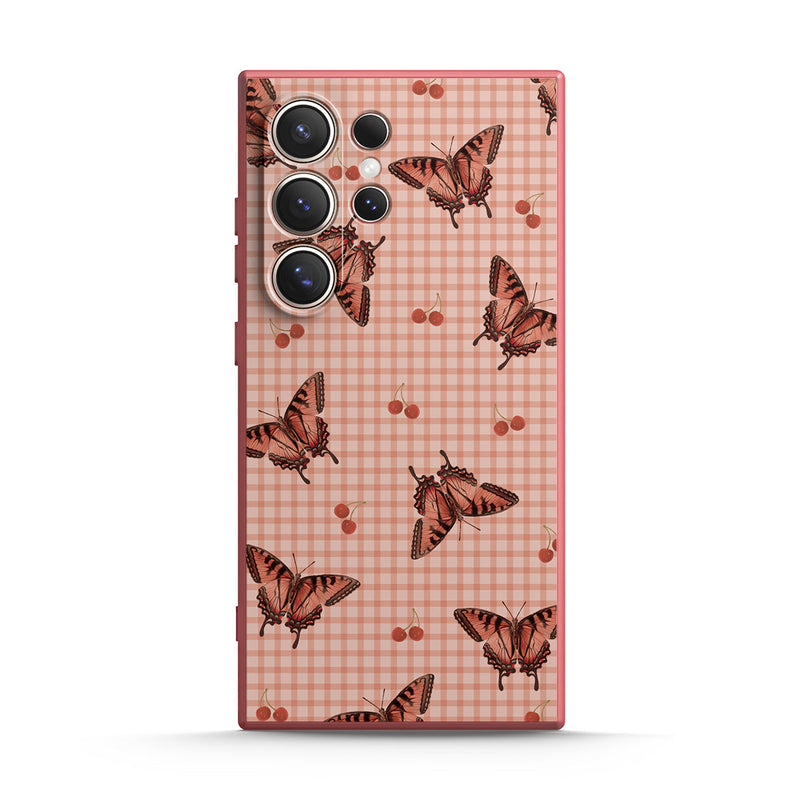 Dancing With Butterflies - Samsung Silicone Case