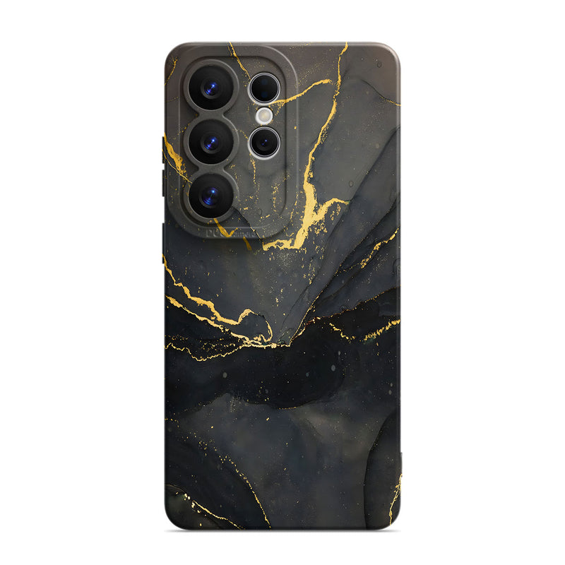 Black Gold Sand - Samsung Silicone Case