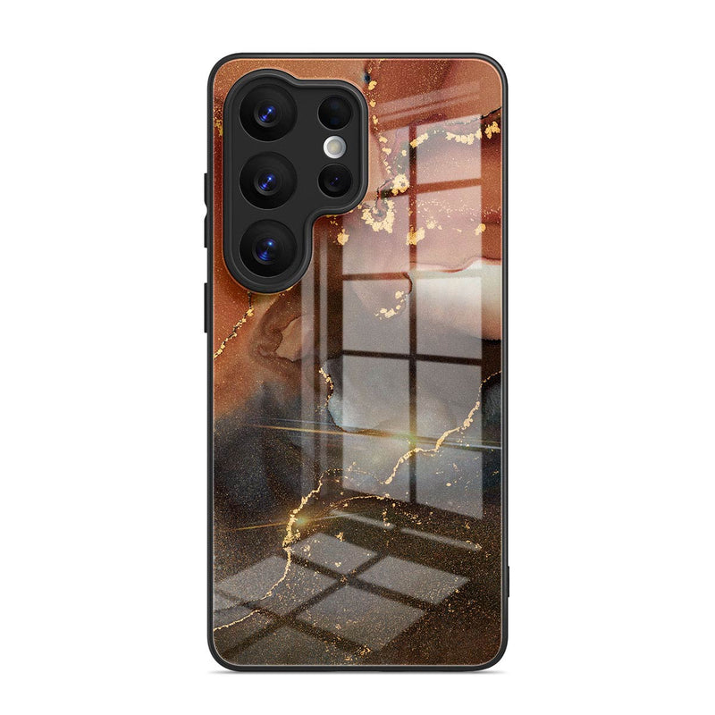 Amber Brown - Samsung Glass Case