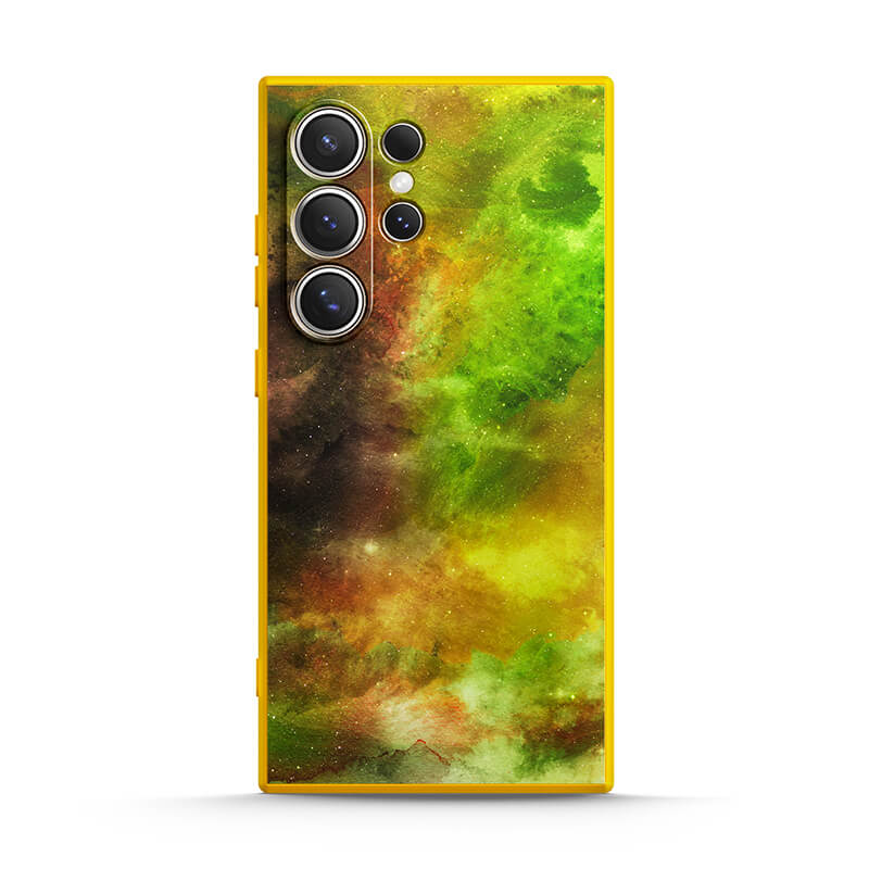 Yellow-Green Nebula - Samsung Silicone Case