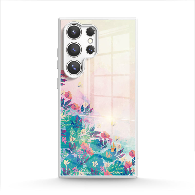 Spring Feeling - Samsung Glass Case