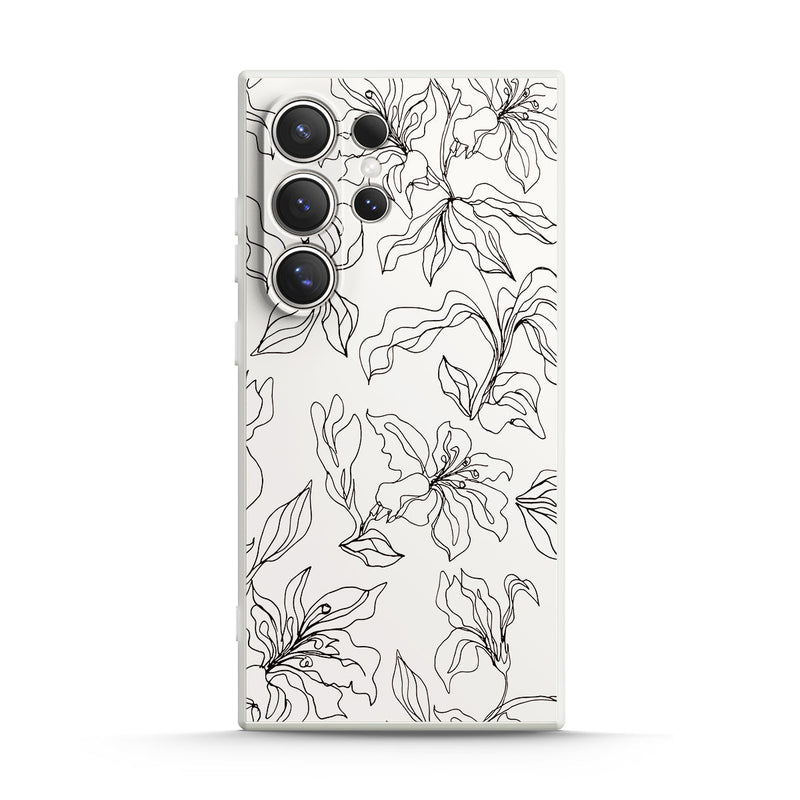 Flower of Purity - Samsung Silicone Case