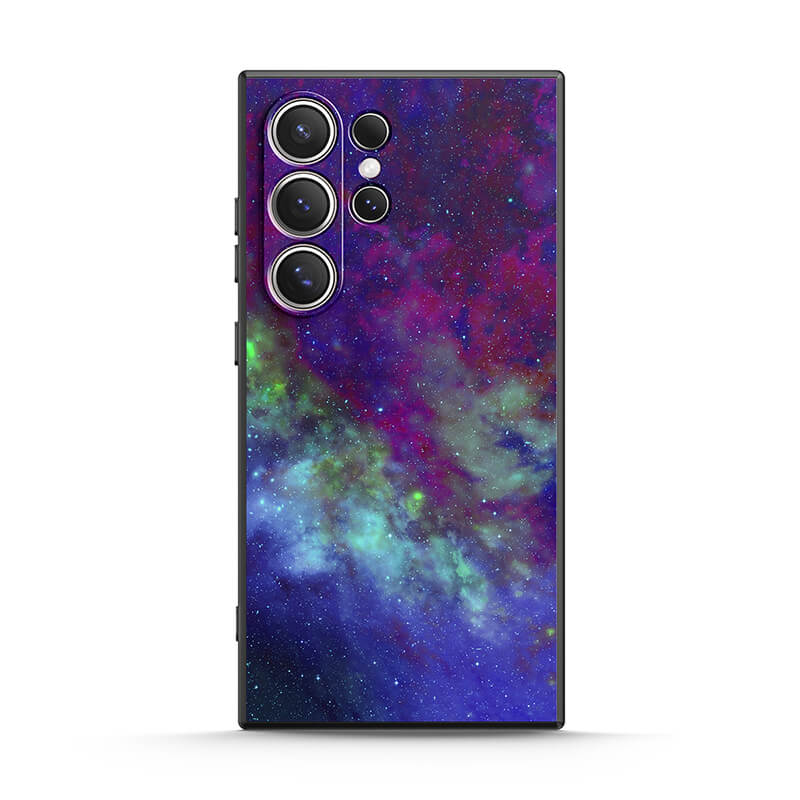 Psychedelic Purple World - Samsung Silicone Case