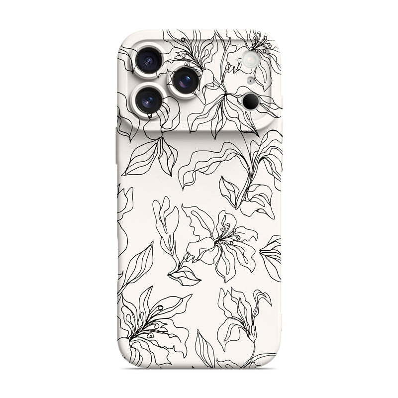 Flower of Purity - iPhone Silicone Case
