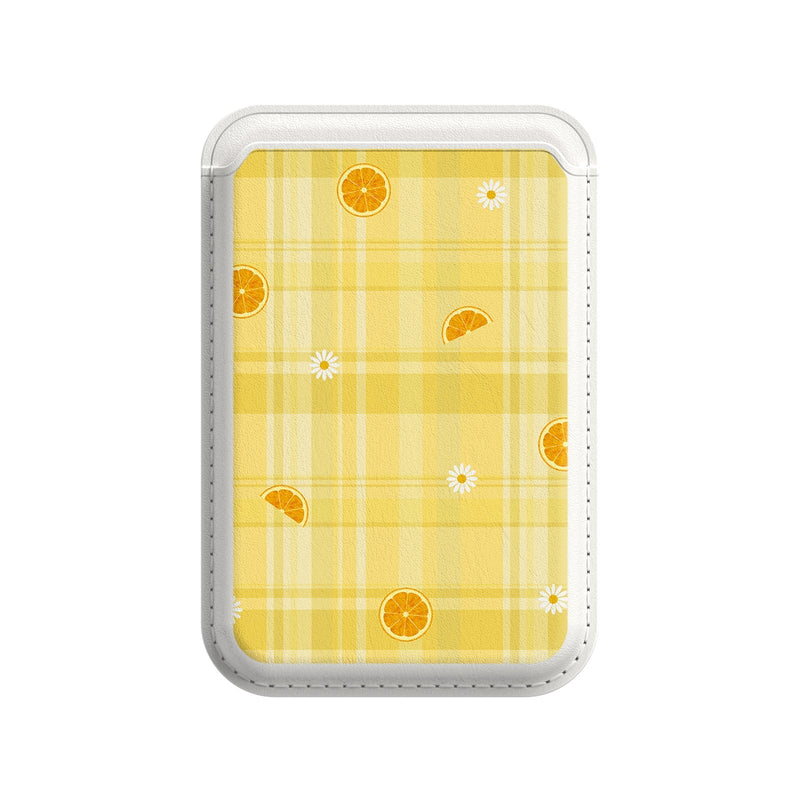 Lemony Freshness - iPhone Leather Wallet
