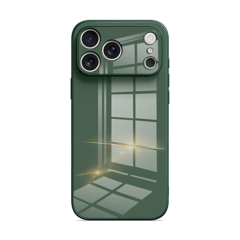 Dark Green - iPhone Glass Case