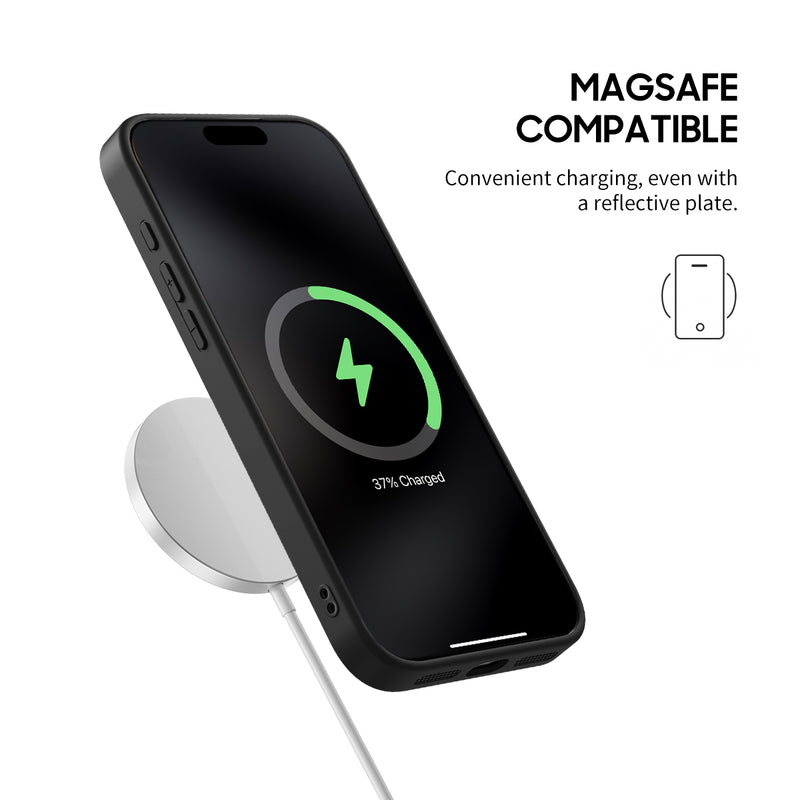Black - iPhone Glass Case