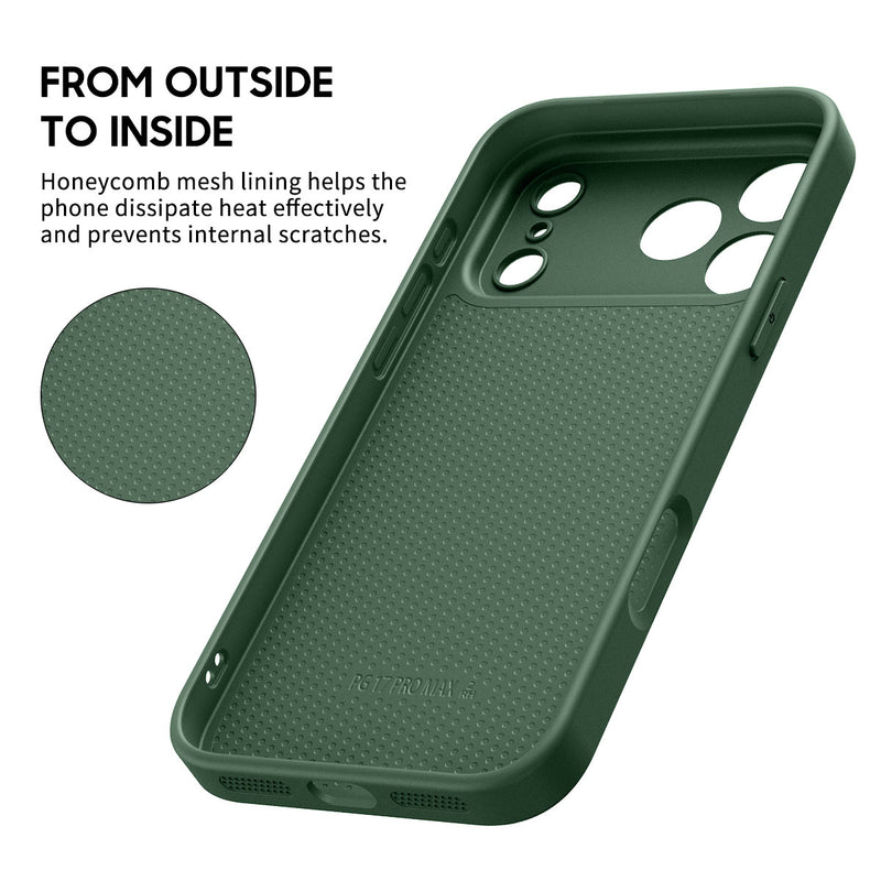 Dark Green - iPhone Glass Case