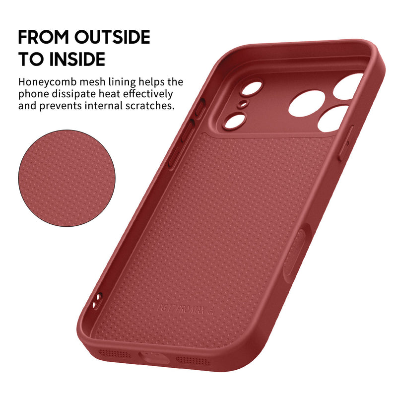 Camellia Red - iPhone Glass Case