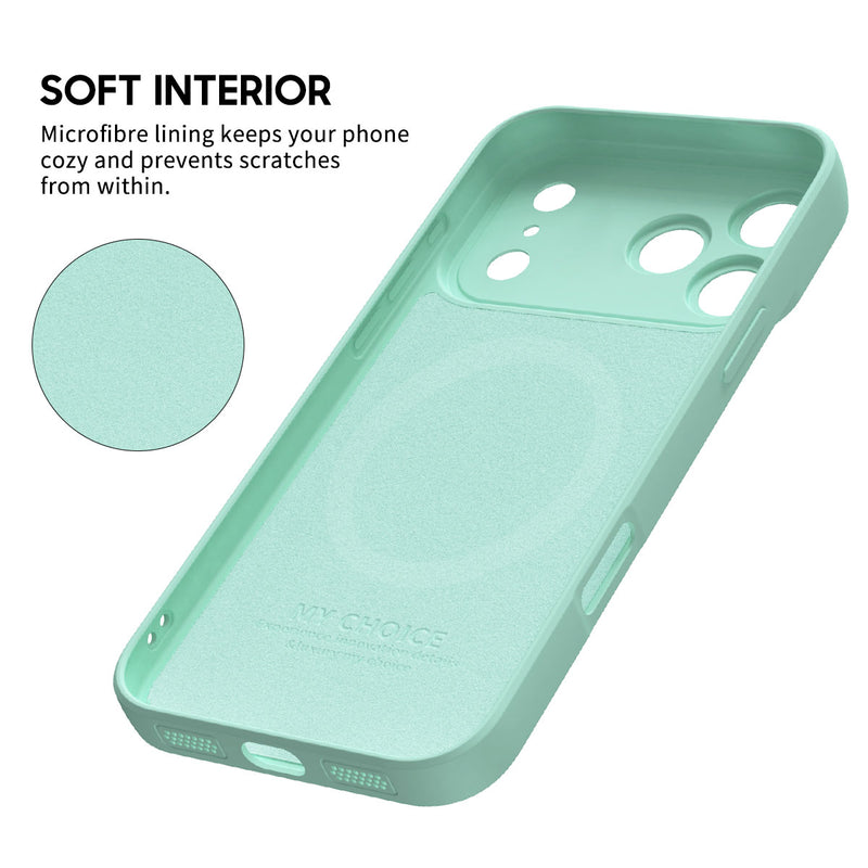 Cyan - iPhone Silicone Case
