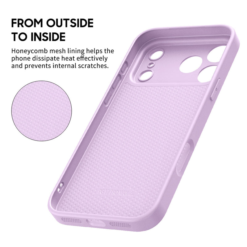 Grass Purple - iPhone Glass Case