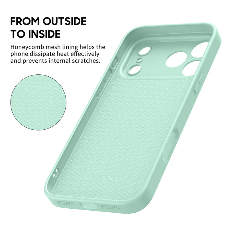 Cyan - iPhone Glass Case