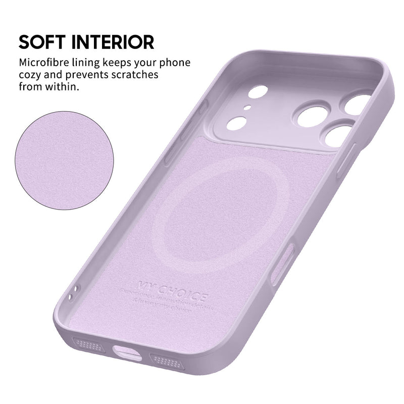 Grass Purple - iPhone Silicone Case