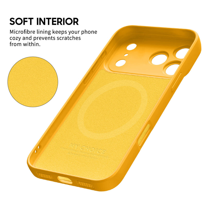 Yellow - iPhone Silicone Case