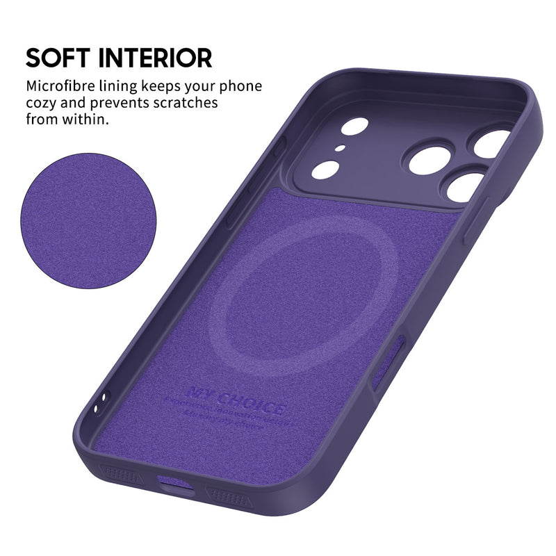 Dark Purple - iPhone Silicone Case