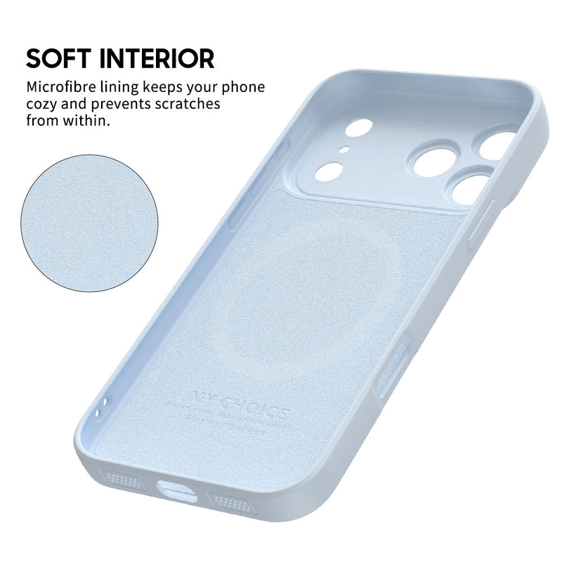 Blue Gray - iPhone Silicone Case