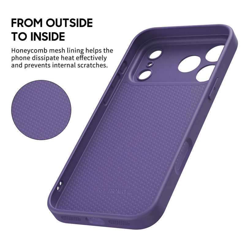 Dark Purple - iPhone Glass Case