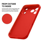 Red - iPhone Glass Case