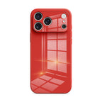 Red - iPhone Glass Case