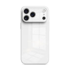 White - iPhone Glass Case