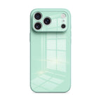 Cyan - iPhone Glass Case