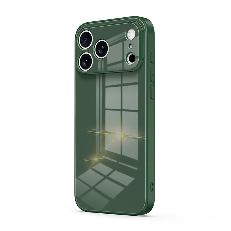 Dark Green - iPhone Glass Case