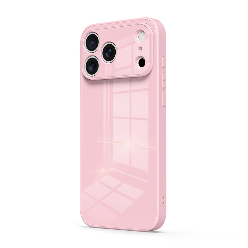 Pink - iPhone Glass Case