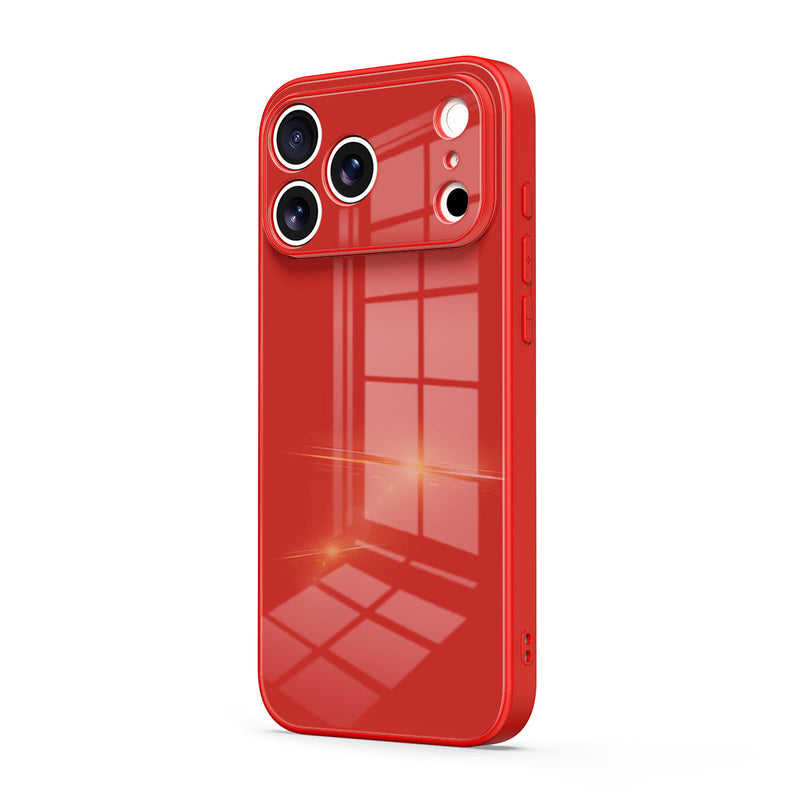 Red - iPhone Glass Case