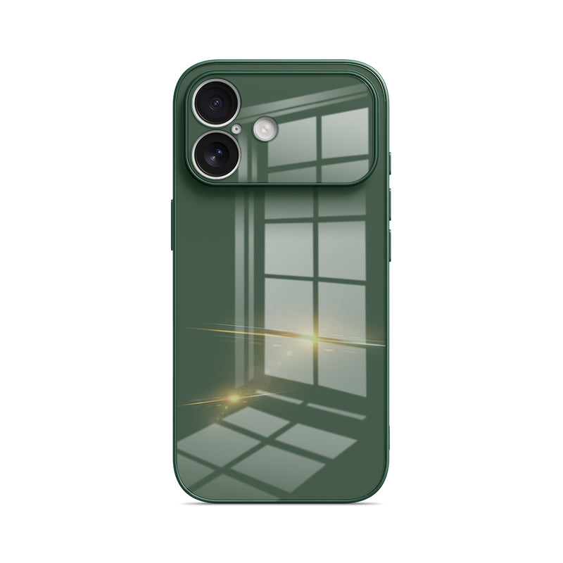 Dark Green - iPhone Glass Case