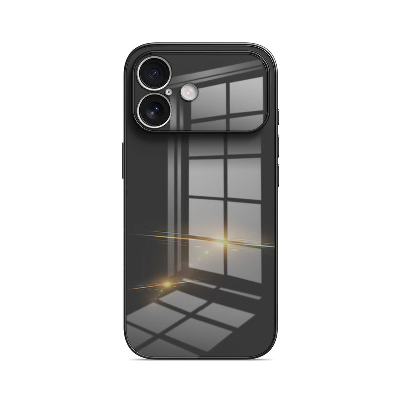 Black - iPhone Glass Case
