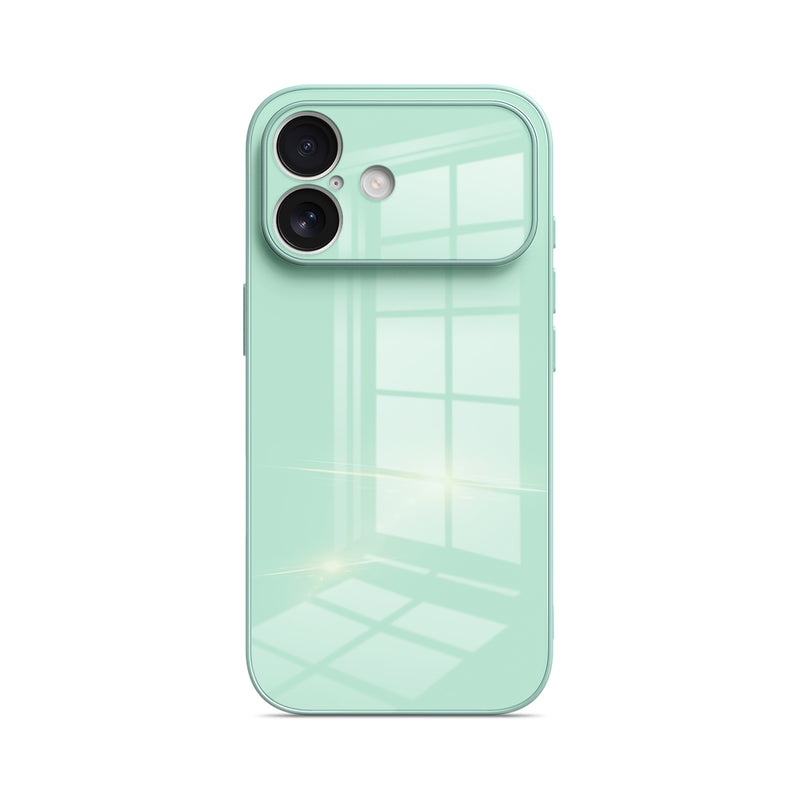 Cyan - iPhone Glass Case