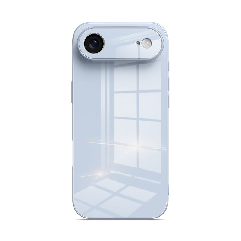 Blue Gray - iPhone Glass Case