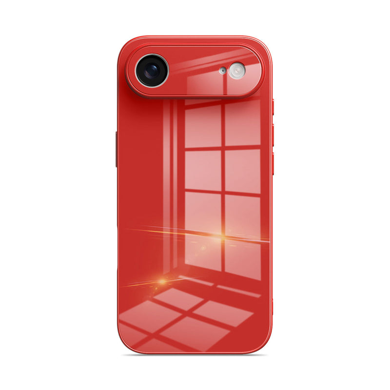 Red - iPhone Glass Case