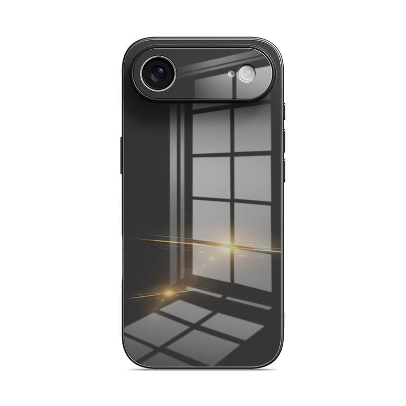 Black - iPhone Glass Case