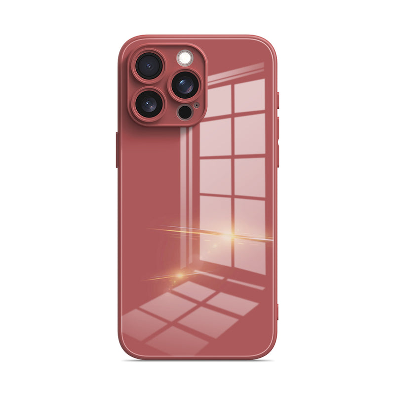 Camellia Red - iPhone Glass Case