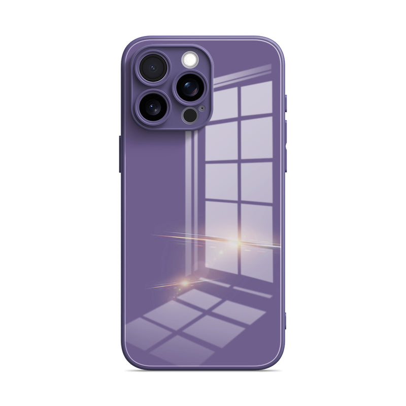 Dark Purple - iPhone Glass Case