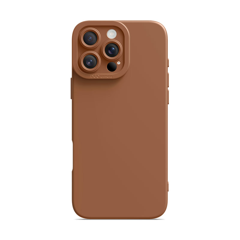 Brown - iPhone Silicone Case