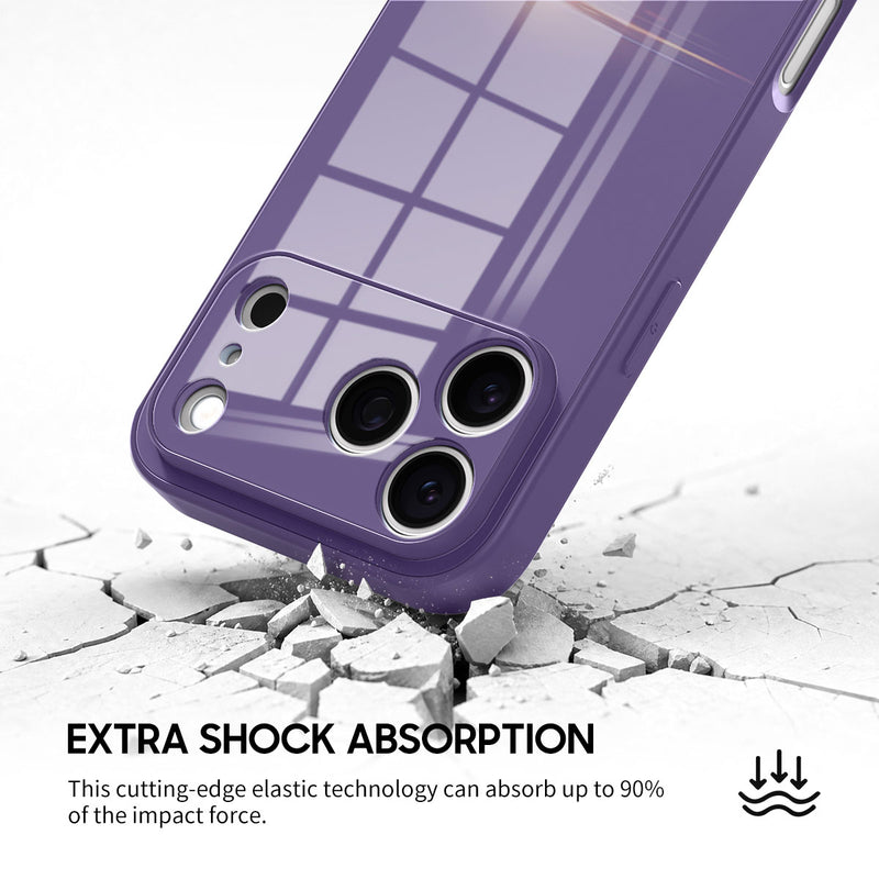 Dark Purple - iPhone Glass Case