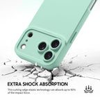 Cyan - iPhone Silicone Case