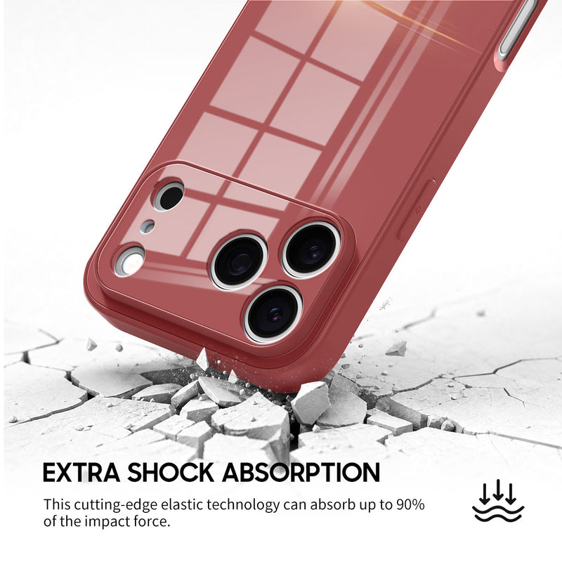 Camellia Red - iPhone Glass Case