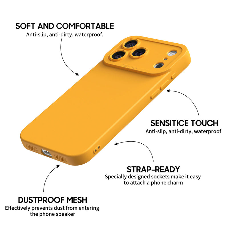Yellow - iPhone Silicone Case