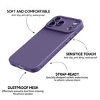 Dark Purple - iPhone Silicone Case
