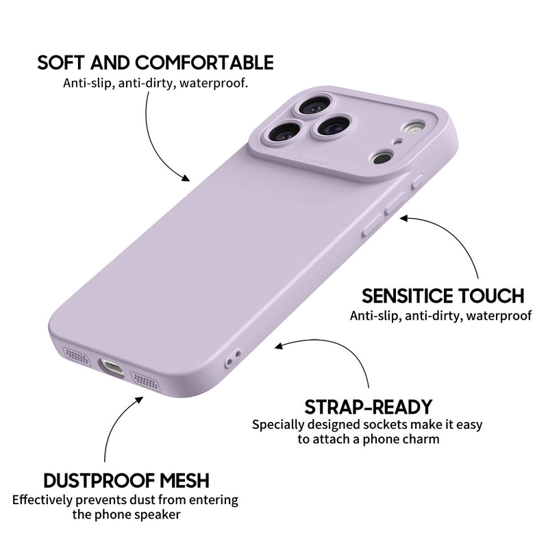 Grass Purple - iPhone Silicone Case