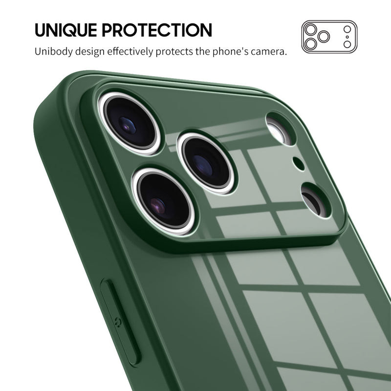 Dark Green - iPhone Glass Case