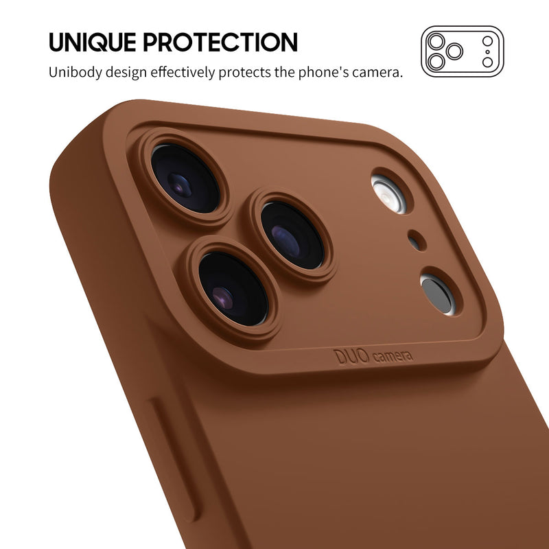 Brown - iPhone Silicone Case