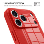Red - iPhone Glass Case